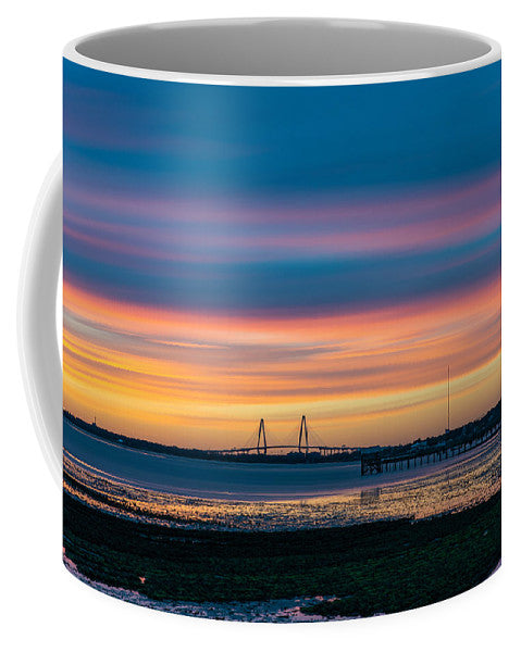 Sunrise print coffee mug