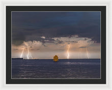 Load image into Gallery viewer, Lightning Tree - Framed Print