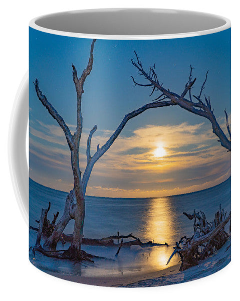 Mug with Rising Moon print