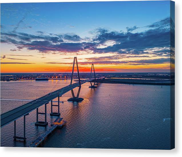 Atop the Bridge - Canvas Print