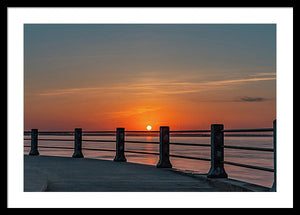 Battery Sunrise - Framed Print