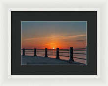 Load image into Gallery viewer, Battery Sunrise - Framed Print