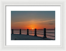 Load image into Gallery viewer, Battery Sunrise - Framed Print