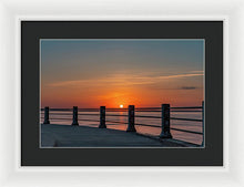 Load image into Gallery viewer, Battery Sunrise - Framed Print