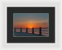 Load image into Gallery viewer, Battery Sunrise - Framed Print