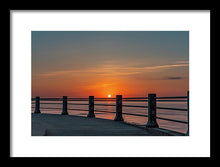 Load image into Gallery viewer, Battery Sunrise - Framed Print