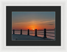 Load image into Gallery viewer, Battery Sunrise - Framed Print