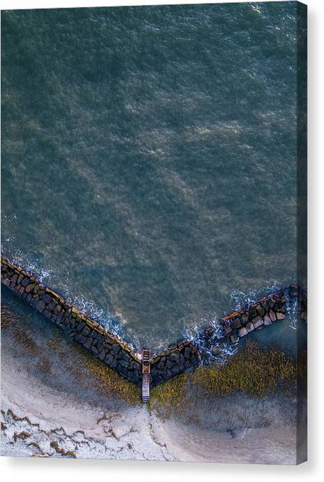 Beach Above - Canvas Print