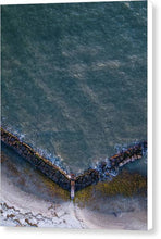 Load image into Gallery viewer, Beach Above - Canvas Print