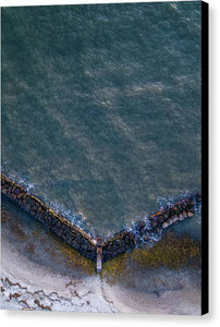 Beach Above - Canvas Print