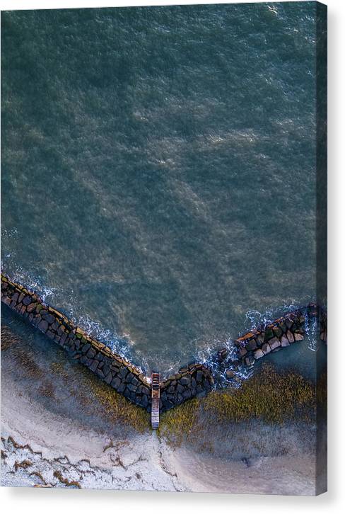 Beach Above - Canvas Print