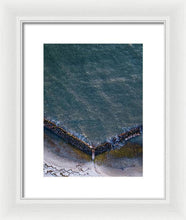 Load image into Gallery viewer, Beach Above - Framed Print