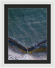 Load image into Gallery viewer, Beach Above - Framed Print