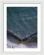 Load image into Gallery viewer, Beach Above - Framed Print