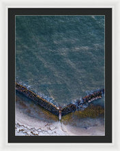 Load image into Gallery viewer, Beach Above - Framed Print