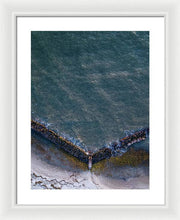 Load image into Gallery viewer, Beach Above - Framed Print