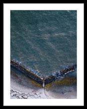 Load image into Gallery viewer, Beach Above - Framed Print