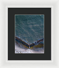 Load image into Gallery viewer, Beach Above - Framed Print