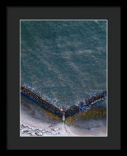 Load image into Gallery viewer, Beach Above - Framed Print