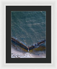 Load image into Gallery viewer, Beach Above - Framed Print