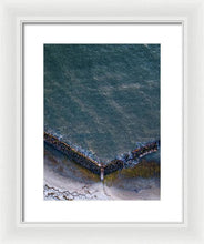 Load image into Gallery viewer, Beach Above - Framed Print