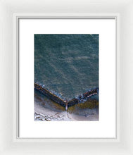 Load image into Gallery viewer, Beach Above - Framed Print