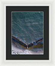 Load image into Gallery viewer, Beach Above - Framed Print