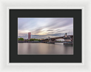 Burnside Sunset - Framed Print