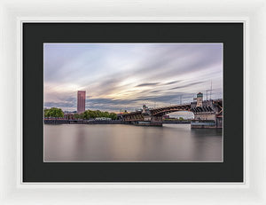 Burnside Sunset - Framed Print