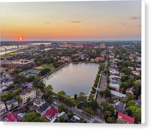 Colonial Sunset - Canvas Print
