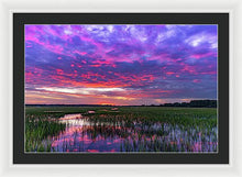 Load image into Gallery viewer, Cotton Ball Sky - Framed Print