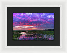 Load image into Gallery viewer, Cotton Ball Sky - Framed Print