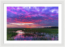 Load image into Gallery viewer, Cotton Ball Sky - Framed Print