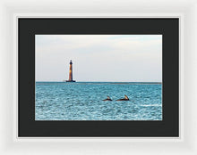 Load image into Gallery viewer, Dolfriends Of Charleston - Framed Print