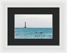 Load image into Gallery viewer, Dolfriends Of Charleston - Framed Print