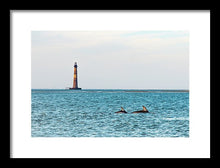 Load image into Gallery viewer, Dolfriends Of Charleston - Framed Print