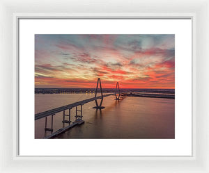 Fire Bridge - Framed Print