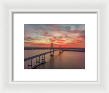 Load image into Gallery viewer, Fire Bridge - Framed Print