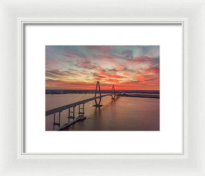 Fire Bridge - Framed Print