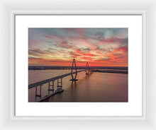 Load image into Gallery viewer, Fire Bridge - Framed Print