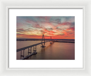 Fire Bridge - Framed Print