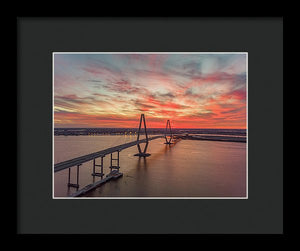 Fire Bridge - Framed Print