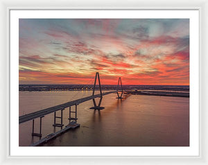 Fire Bridge - Framed Print