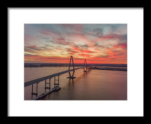 Fire Bridge - Framed Print