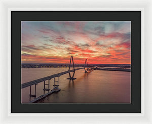 Fire Bridge - Framed Print