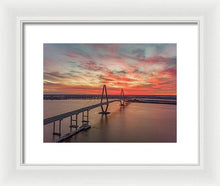 Load image into Gallery viewer, Fire Bridge - Framed Print