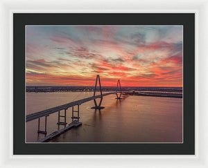 Fire Bridge - Framed Print