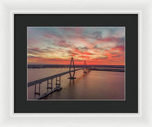 Load image into Gallery viewer, Fire Bridge - Framed Print