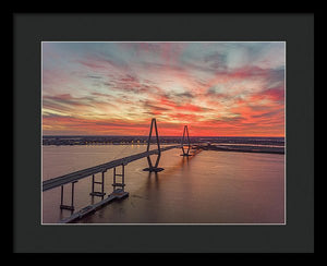 Fire Bridge - Framed Print