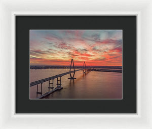 Fire Bridge - Framed Print